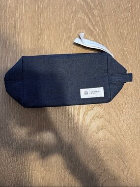 AG Adriano Goldschmied Denim Toiletry Travel Bag NWT